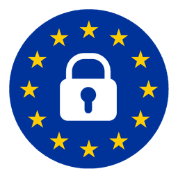 EU-Symbol für DSGVO-konforme Datenverarbeitung