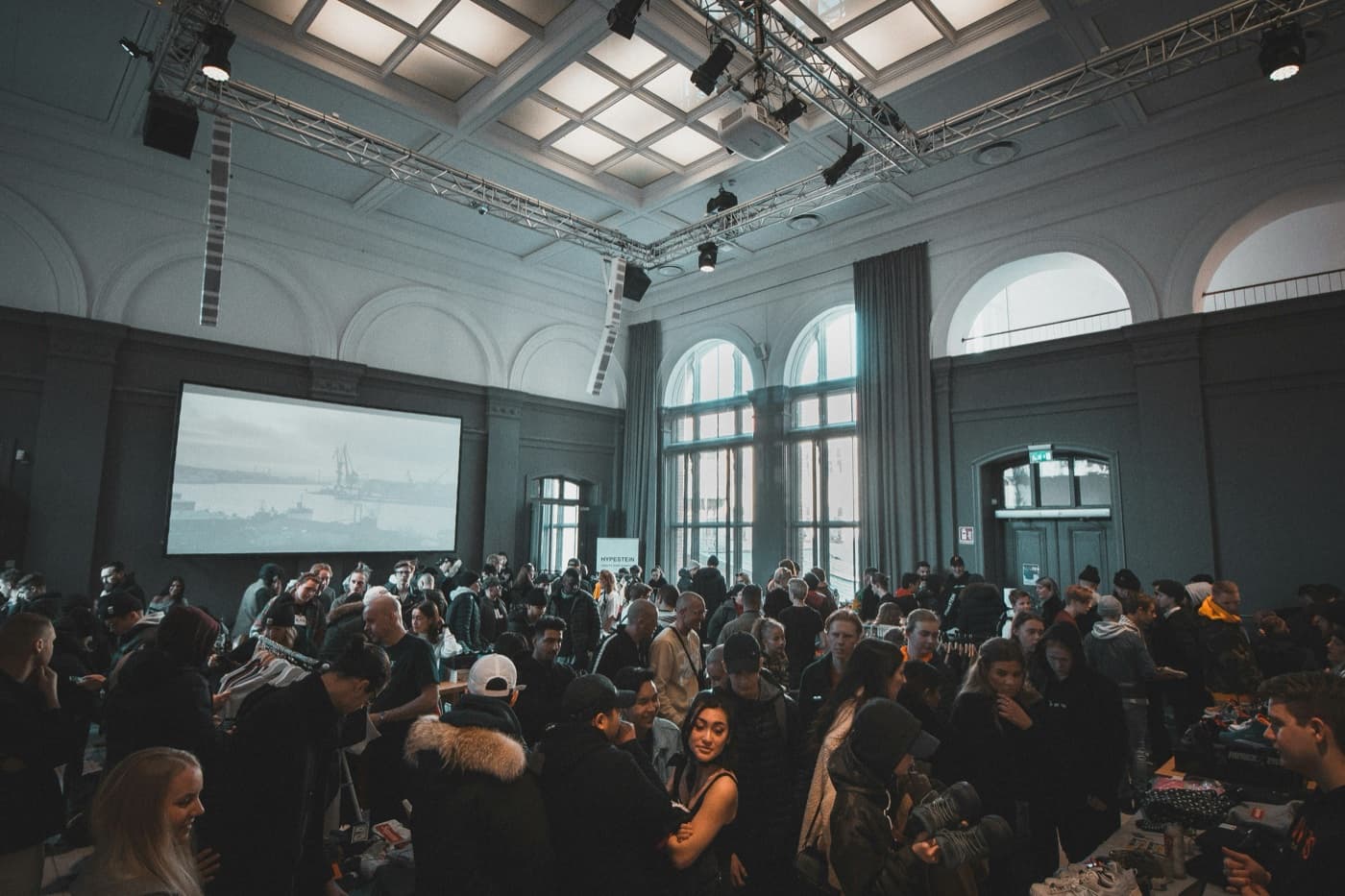 Event in einer großen Halle